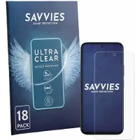 Savvies - Screenprotector voor Vivo Y6a - Folie Beschermfolie transparant 18 Stuks
