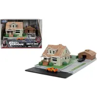 Smoby Fast & Furious Toretto House/garage With 2 Nano Vehicles Figures Veelkleurig Kinderen