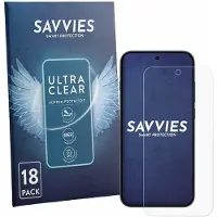 Savvies - Screenprotector voor Oppo Reno 16 FS - Folie Beschermfolie transparant 18 Stuks