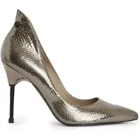AllSaints Robin Snake Court Sh Gunmetal Grey Size: 41 | Pumps Outlet | Dames | Grijs