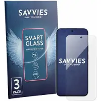 Savvies 3 Stuks Screenprotector - geschikt voor Oppo Reno 16 FS 5G - beschermfolie glas transparant