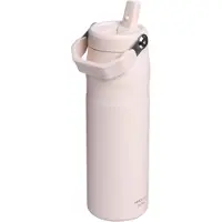 Stanley The AeroLight IceFlow Bottle Flip Straw 2.0 24oz, Rose Quartz 10-11283-145 thermosfles met rietje, 700 ml