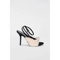 Moschino Goatskin Sandals Black Maat: 38 | Pumps Outlet | Dames | Zwart