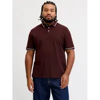 Jack & Jones Paulos Plus Size Korte Mouw Poloshirt