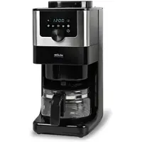 Silva Homeline KA-M 200 INOX Koffiezetapparaat Zwart, Inox Capaciteit koppen: 4 Display, Glazen kan, Met filterkoffie-functie, Timerfunctie, Warmhoudfunctie