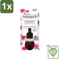 Air Wick 1 x Botanica by - Elektrische Geurverspreider - Oosterse Geranium & Rozen - Navulling - 19ml - Elektrische Geurverspreider - Geurnavulling - Oosterse Geranium - Rozengeur - Etherische Olie