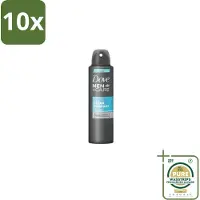 Dove 10 x Men+Care – Deodorant Spray – Clean Comfort – 200 ml - Grootverpakking - Anti-transpirant Spray - Okselgeur - Frisse Geur - Schone Geur - Okselverzorging