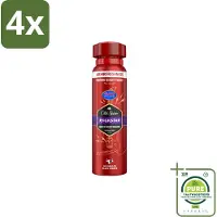 Old Spice – Deospray – Rockstar – 150 ml - Voordeelverpakking - 4 stuks - Rockstar - Deodorant spray