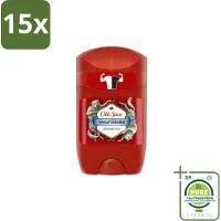 Old Spice 15 x – Deodorantstick – Wolfthorn – 50 ml - Grootverpakking - Wolfthorn - Deodorant Stok - Anti-geur - Frisheid - Geur