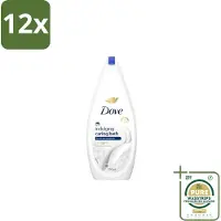 Dove – Badcrème – Indulging Cream – 720 ml - Voordeelverpakking - 12 stuks - Badcrème voor huid - Badcrème voor zintuigen