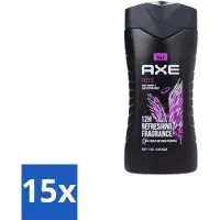 Axe 15 x – Douchegel – Excite – 250 ml - Douchegel - Frisheid - Geur - Mannelijke Geur - Excite