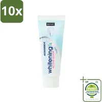 Sence 10 x - Whitening - Tandpasta - Met Fluor - 75 ml - Grootverpakking - Tandpasta - Witte Tanden - Fluoride - Whitening - Frisse Adem