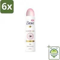 Dove - Deodorant - Spray Invisible Care - Onzichtbare bescherming - 250 ml - Voordeelverpakking - 6 stuks - Deodorant Spray - Onzichtbare Bescherming