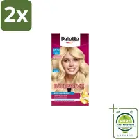 Schwarzkopf Poly Palette – Haarverf – 100 Extra Licht Blond – 115 ml - Voordeelverpakking - 2 stuks - Haarverf - Blonde haar