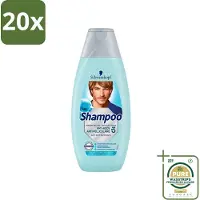 Schwarzkopf 20 x - Shampoo Anti-Roos - Tegen Schilfers & Jeuk - 400 ml - Grootverpakking - Anti-roos Shampoo - Roos Bestrijding - Jeuk Bestrijding - Schilfers Bestrijding - Hoofdhuid Kalmering