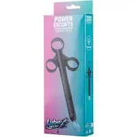Power Escorts Essentials Glijmiddel Applicator – Nauwkeurig Doseerspuitje – Zwart