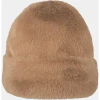Hatland Eliana - Muts voor dames van imitatie bont - Gekarameliseerd - Assorti - One size