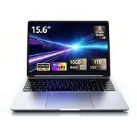 Ninkear A15 Pro Laptop - 16 Inch 2.5K 120Hz Scherm - AMD Ryzen 5 7430U Processor - 16GB DDR4 Geheugen 1TB SSD Opslag - Metalen Behuizing - Windows 11 - Voor Werk Studie en Gaming Zilver