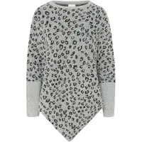 Kaffe Cape grijs gemêleerd / zwart
