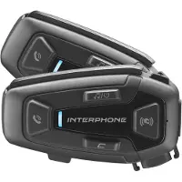 Interphone Cellularline U-com 8r Pack Intercom 2 Eenheden
