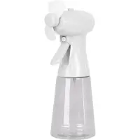 Urban Living Draagbare ventilator - waterverstuiver - wit - 350 ml