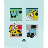 Minions Fleeceplaid Oops - 125 x 150 cm - Polyester