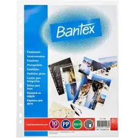 Bantex Fotohoezen 10x15 Verticaal - 10 Stuks