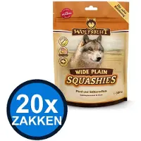 Wolfsblut 20x - Squashies Wide Plain All Ages - Hondenvoer Droogvoer - 300 g