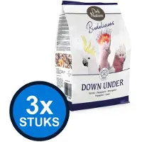 Deli Nature 3x - Birdelicious papegaaien down under 2kg - Vogelvoer - 2 kg