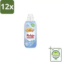 Robijn – Wasverzachter – Morgendauw – 650 ml - Voordeelverpakking - 12 stuks - Wasverzachter - Wasgeur