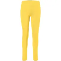 Merry Style Dames Leggings - Sport - Vrijetijdsbroek - Lang - Viscose - Sporbroek - Yogabroek – Geel – XXL - MS-MS10-143-LE