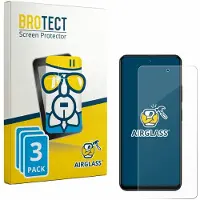 BROTECT Screenprotector 3 Stuks voor Blackview Color 6 Beschermglas transparant