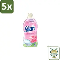 Silan 5 x – Wasverzachter – Classic Pink Passie voor Rozen – 1144 ml - Grootverpakking - Wasverzachter - Roze Geur - Wasgoed Verzachter - Kleding Verzachter - Statische Elektriciteit