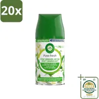Air Wick 20 x Freshmatic - Luchtverfrisser Navulling - Pure Jasmijn & Witte Bloemen - 250ml - Grootverpakking - Luchtverfrisser - Geurverspreider - Jasmijn Geur - Witte Bloemen Geur - Geurintensiteit