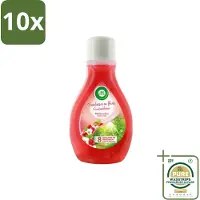 Air Wick 10 x – Luchtverfrisser – Actieve Wiek Framboos & Bloesem – 375 ml - Grootverpakking - Luchtverfrisser - Geur - Framboos En Bloesem - Actieve Wiek - Geurverspreiding
