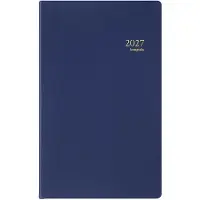 Brepols bureau agenda 2027 - BUILDING [0.414] - SETA - Bureau agenda - 1 dag op 1 pagina - Dagoverzicht - Blauw - 10 x 16.5 cm