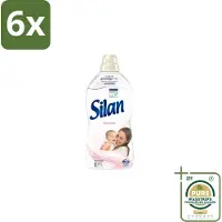 Silan – Wasverzachter – Sensitive – 1144 ml - Voordeelverpakking - 6 stuks - Hypoallergene - Huidvriendelijk