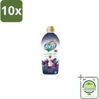 Dreft 10 x – Wasverzachter – Ultimate Care Intense Dark – 40 Wasbeurten - Grootverpakking - Wasverzachter - Kleurbescherming - Collageen - Wasgoed Verzorgen - Anti-aging Was