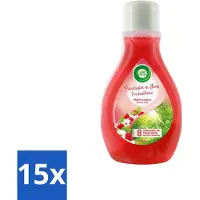 Air Wick 15 x – Luchtverfrisser – Actieve Wiek Framboos & Bloesem – 375 ml - Luchtverfrisser - Geur - Framboos En Bloesem - Actieve Wiek - Geurverspreiding