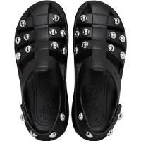 Crocs Stomp Studded Fisherman Sandalen Zwart Maat 37/38 US M5/W7