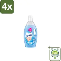 Soupline – Wasverzachter – Hemels Fris – 1,9 L - Voordeelverpakking - 4 stuks - Wasverzachter - Wasgoed verzachter