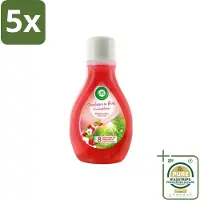 Air Wick 5 x – Luchtverfrisser – Actieve Wiek Framboos & Bloesem – 375 ml - Grootverpakking - Luchtverfrisser - Geur - Framboos En Bloesem - Actieve Wiek - Geurverspreiding