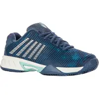 K-swiss Tennisschoen Kids Hypercourt Express 2 HB Indian Teal Star White Moonstruck-Schoenmaat 35,5