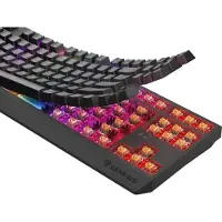Genesis - NKG-2107 - Thor 230 TKL toetsenbord - Black - RGB - Mechanisch - Draadloos - US - XBOX One - XBOX Series S - XBOX Series X – PC - PlayStation 4 en 5