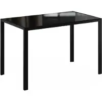 Vicco Eettafel Grand, Zwart/Zwart, 120 x 70 cm