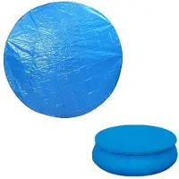 OEM Zwembadafdekking 210 cm - Ronde zwembadafdekking - Warmte-isolatie - Waterbesparend - Ontwerp met trekkoord - Houdt zwembaden schoon - Zwembadafdekking