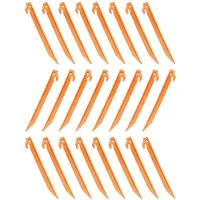 OEM Kunststof inbouwpoten, set van 24 stuks, 230 mm - Antislip - Accessoires voor camping en tuin - Veiligheidsinstructies - Fundamentpalen