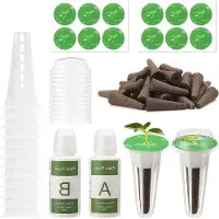 OEM Hydroponische kweekset, inclusief planten-pods kit A&B - plantenverdelingssysteem - set met bolvormige apparaten voor plantenkweek - 50 stuks