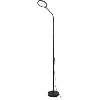 Fellowes Platinet LED vloerlamp, 10W, dimbaar, 2-in-1, zwart
