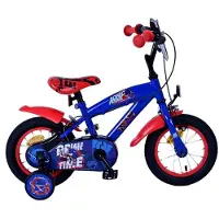Volare Turbo Crew Kinderfiets - Jongens - 12 inch - Blauw Rood - Twee handremmen